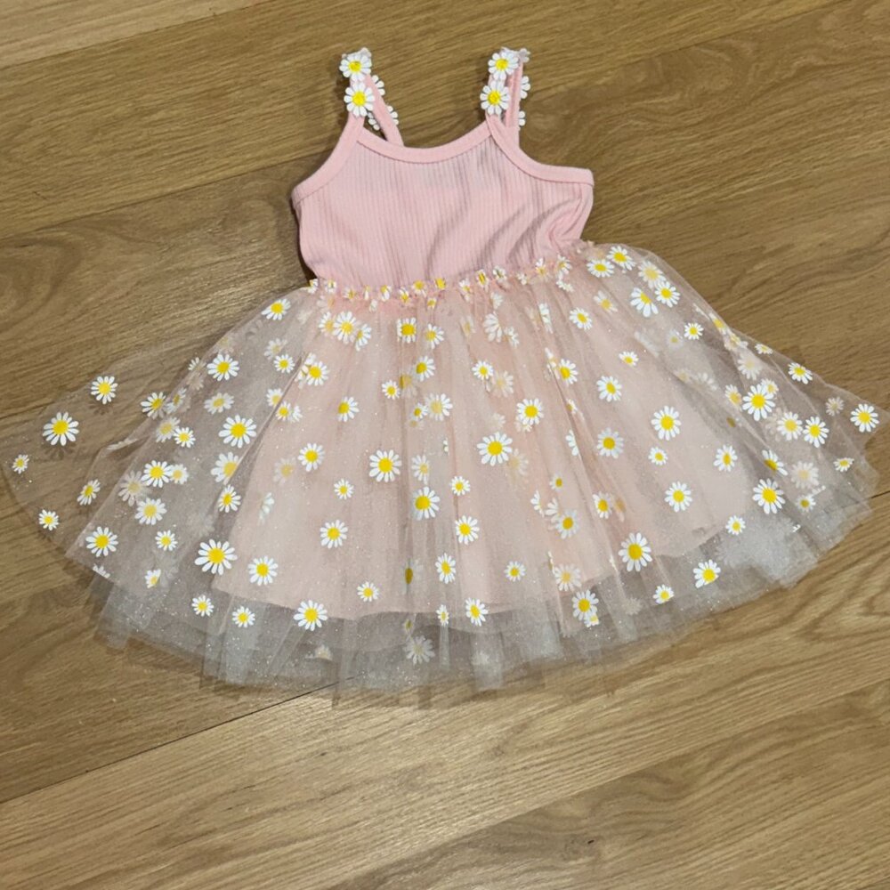 Petite Hailey Sunflower Summer Dress